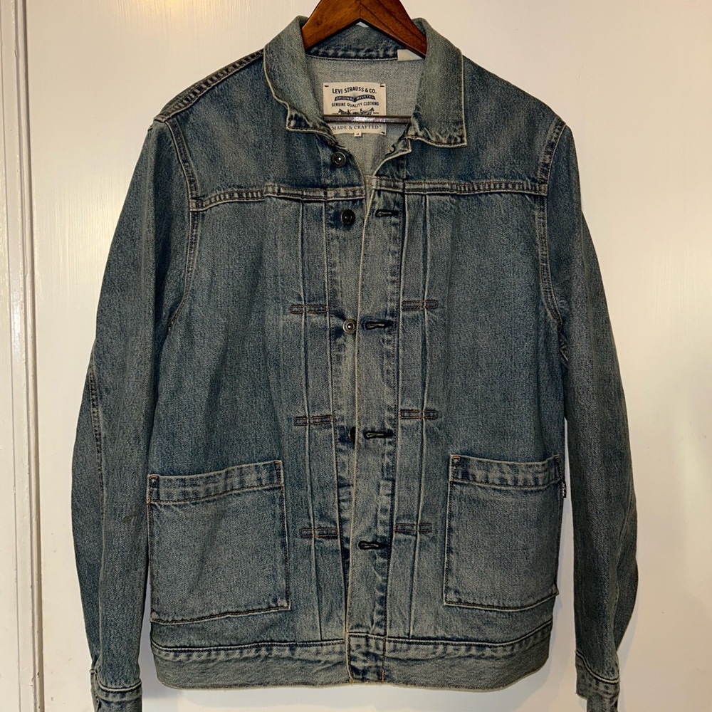 Levis Workwear premium denim jacket medium